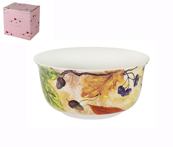 Салатник 20см. Кленовый лист