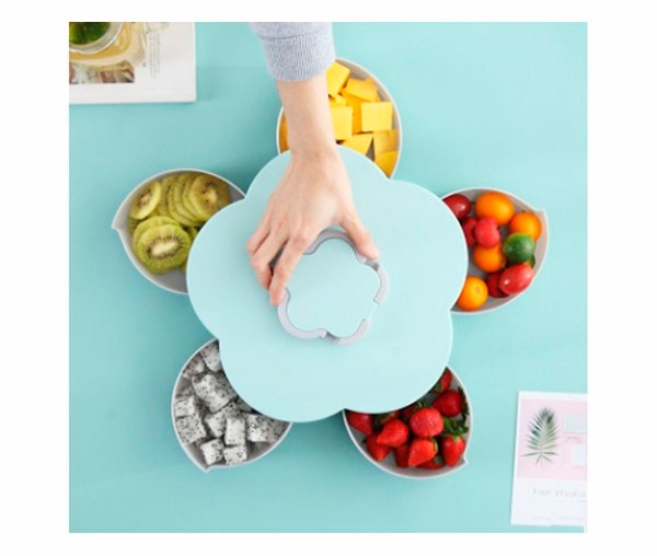 Менаж пластик, выдвижной 5 отделений 27см.