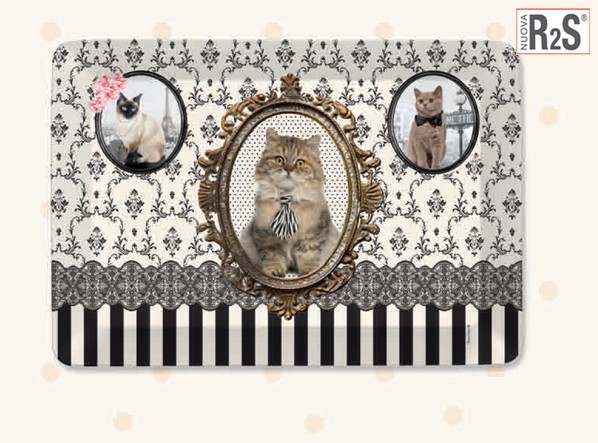 Поднос 45*31см. Barocco Cats