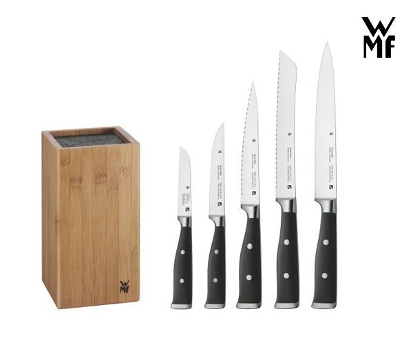 Набор ножей 5 предметов+подставка Grand Class