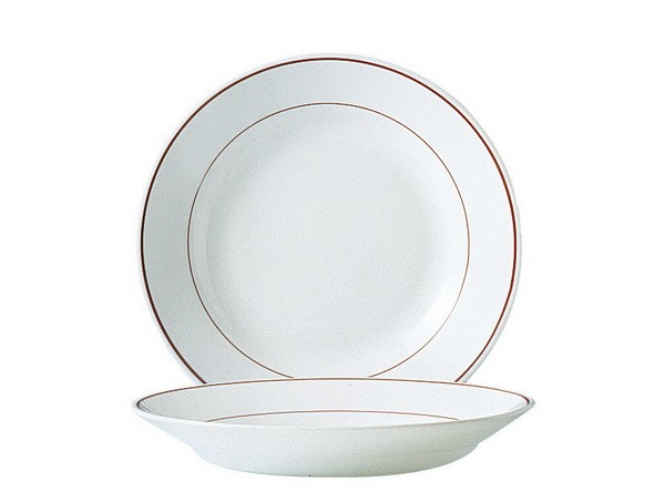 Тарелка глубокая 22.5см. Bordo