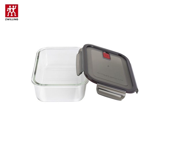 Контейнер стекло, прямоугольный, 1400мл.