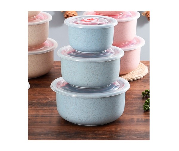 Контейнер 3 предмета клапан пшеничная солома