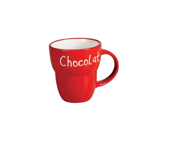 Кружка 300 мл., красная Chocolat
