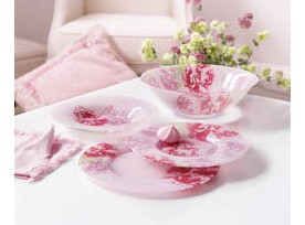 Сервиз столовый 19 предметов 6 персон Pastel Pink