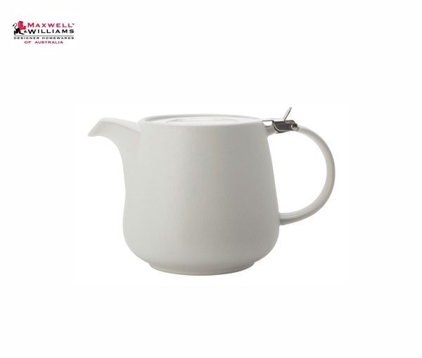 Чайник 1,2л. с ситечком белый Оттенки