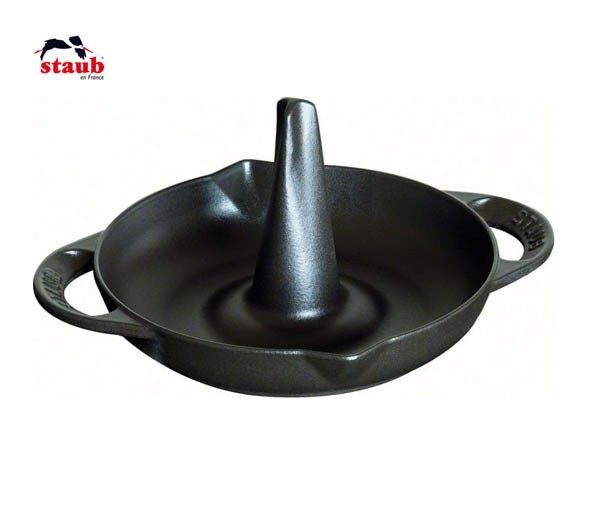 Ростер для курицы черный 24см.