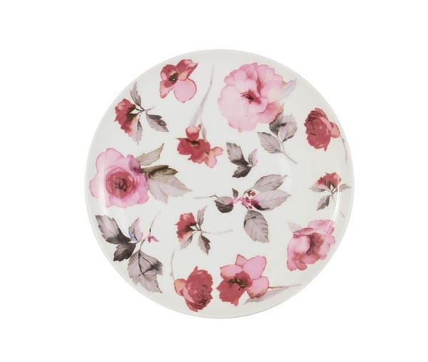 Тарелка 20см. 4шт Пионы