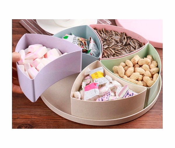 Менаж бокс 5 отделений 28*7,5см. пшеничная солома