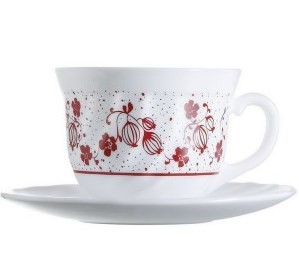 Набор чашек 220мл 6шт Alcove Red