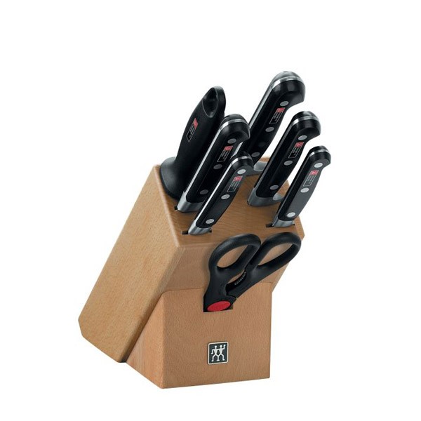 Набор ножей 7 предметов+подставка Professional S