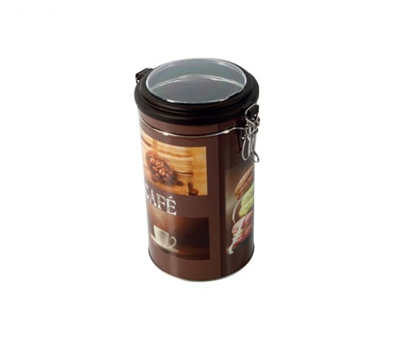 Банка жестяная 19.5см. Breakfast