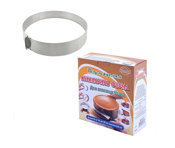 Рамка 24-30см. раздвижная прорези круглая