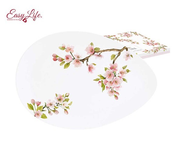 Блюдо овальное 24*16,5 Японская сакура