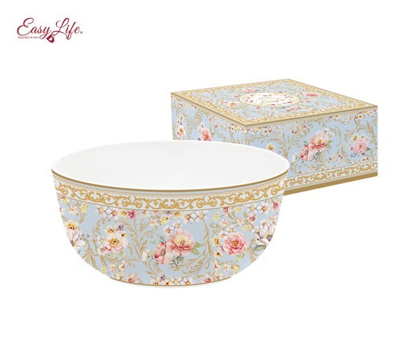 Салатник 14см. голубой  Majestic