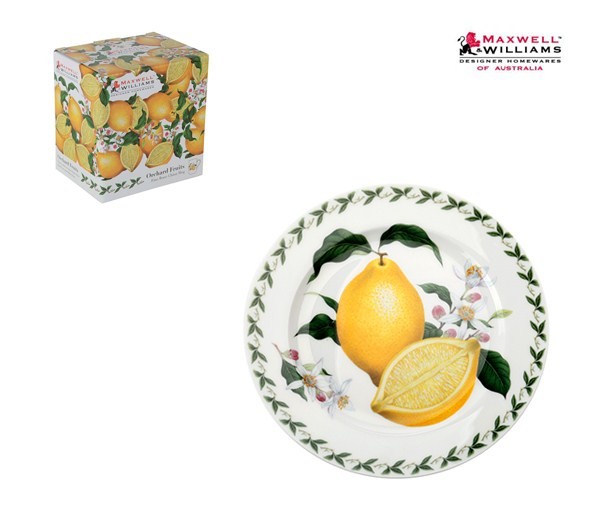 Тарелка 20см. Лимон