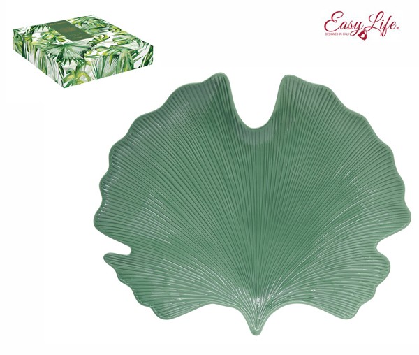 Блюдо светло-зеленое 35*29см. Мадагаскар