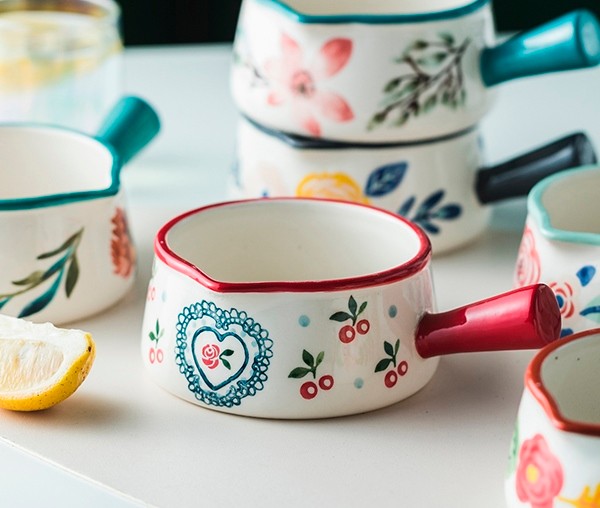 Кокот керамический, 11*6см. Деревенский сад