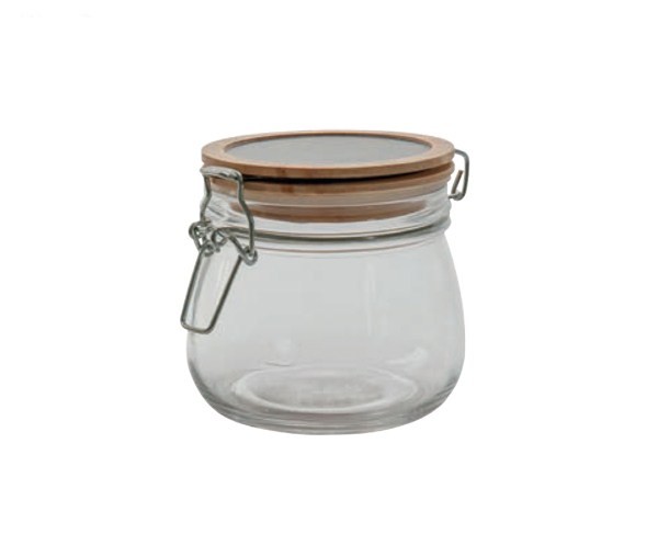 Банка стекло, держатель крышки 0,45л. 10,5см.