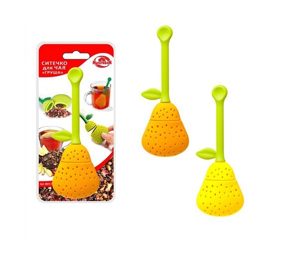 Ситечко для чая силикон Груша