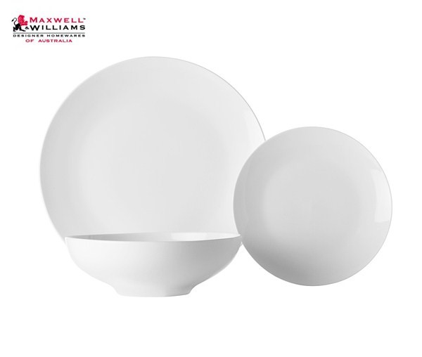 Сервиз столовый 12 предметов 4 персоны Белая коллекция