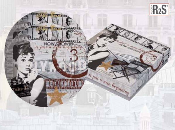 Тарелка 2шт 19см. Cinema