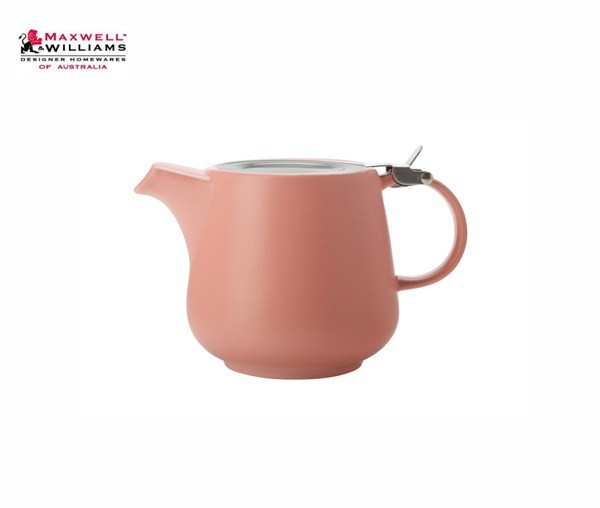 Чайник 600мл.с ситечком кораловый Оттенки