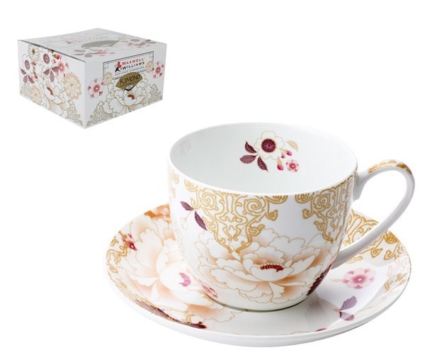 Бульонница 2 предмета 0,48л. белый Кимоно