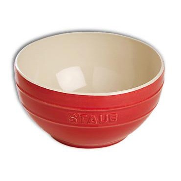 Салатник 17см. керамический, вишневый