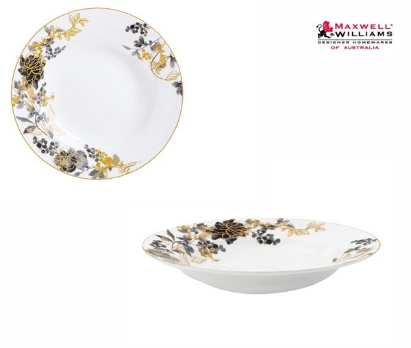 Тарелка суповая 23см. Mystic Rose