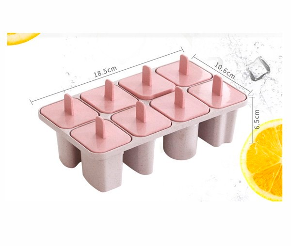 Форма для мороженного пшеничная солома 8 ячеек 19*11см.