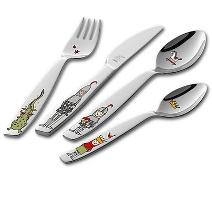 Набор детский столовые приборы 4 предмета Экберт