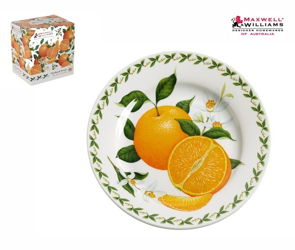 Тарелка 20см. Апельсин