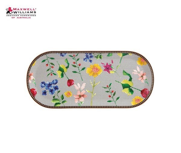 Блюдо прямоугольное 33*15см. белое, Contessa