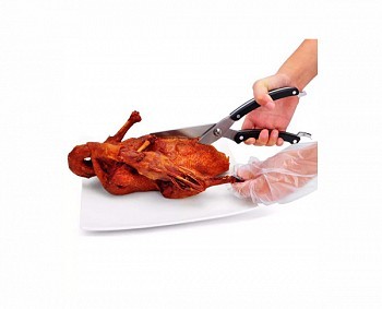 Ножницы для курицы 25,5см. пластиковая  ручка