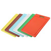 Доска пластиковая голубая 35*25см. X