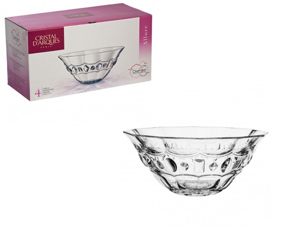 Салатник 4шт 14см. Allure