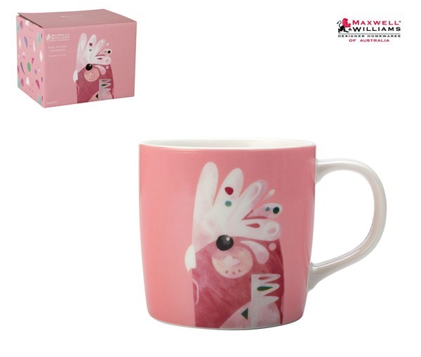 Кружка 0,37л. Розовый Какаду