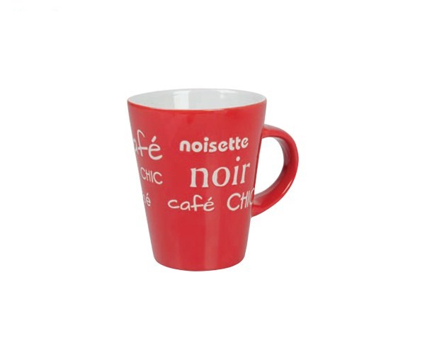 Кружка 300 мл., красная Cafe Color