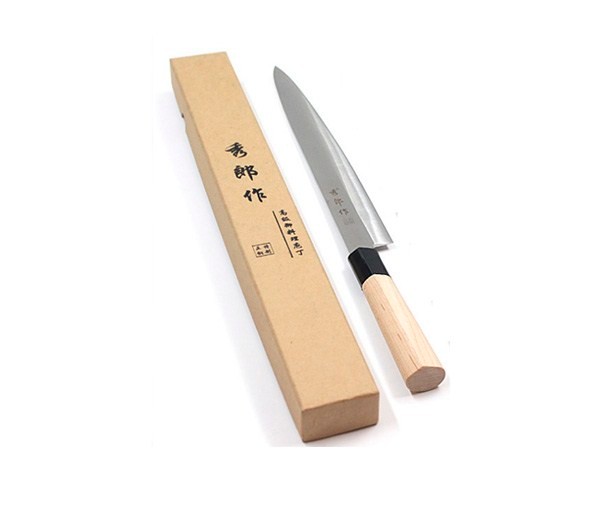 Нож японский деревянная ручка 27см.