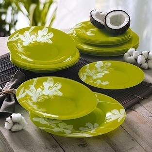 Сервиз столовый 18 предметов 6 персон Cotton Flowers