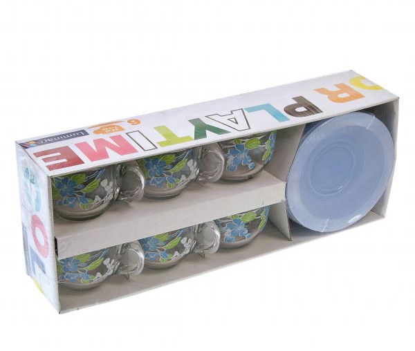 Набор чашек 220мл. 6шт Japan Tree Blue