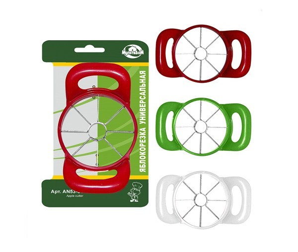 Нож-делитель для яблок пластик,