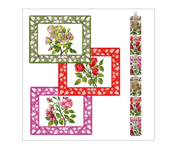 Полотенце 48*62см. Розы