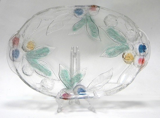 Блюдо овальное 40см. цветное Chataignier