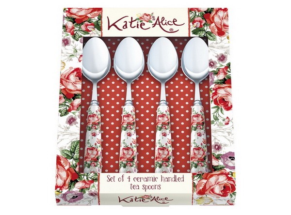 Набор чайных ложек 4шт Scarlet Posy Набор чайных ложек 4шт Scarlet Posy