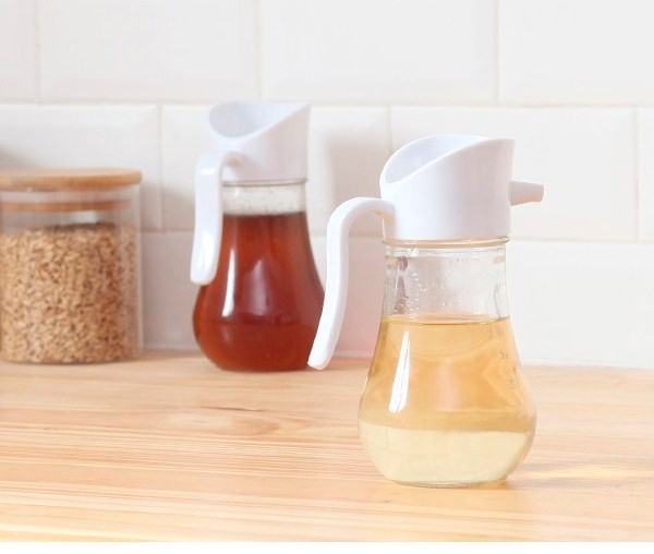 Бутылка для масла 250мл. 15*10см. стекло