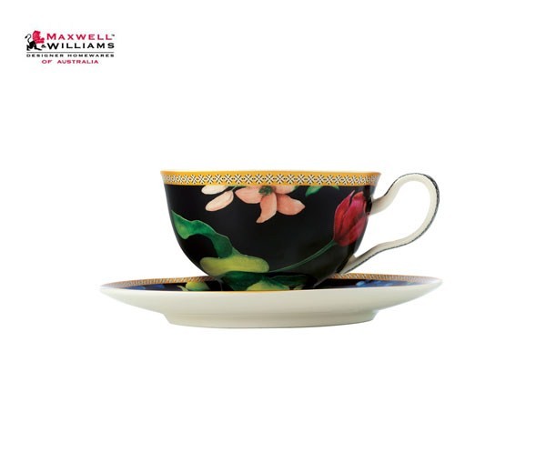 Чайная пара 200мл. черная Contessa