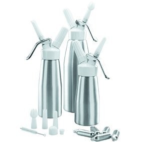 Сифон для сливок алюминий 1л 5 насадок