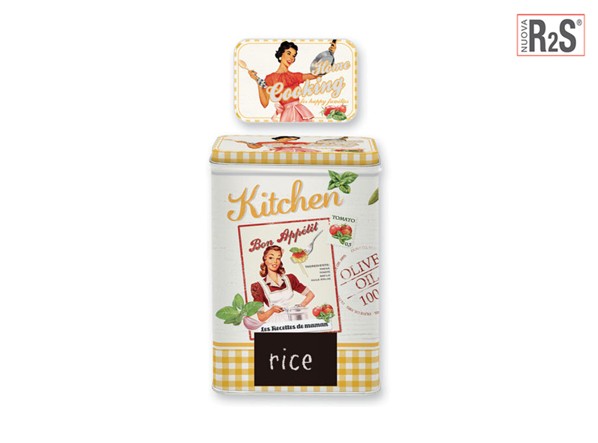 Банка 9,5*6,5*14,5см. Vintage Tomato